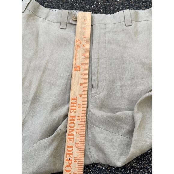 Beachwear Breathable Calvin Klein Linen Trouser 36R Straight-leg Summer Menswear - Picture 5 of 8